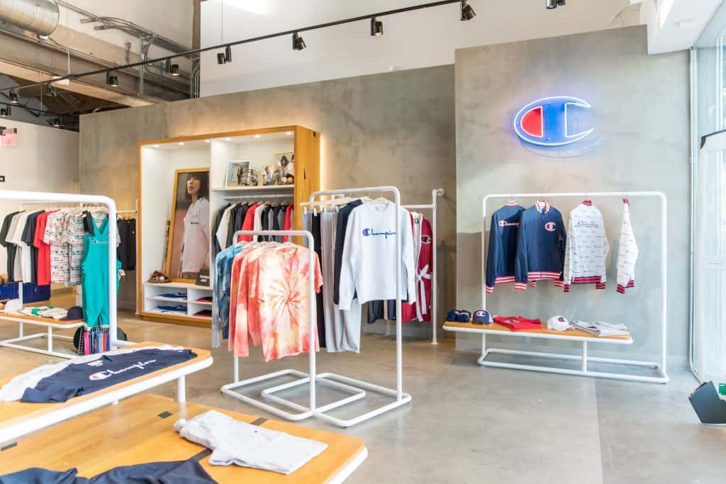 CHAMPION RETAIL EXPANSION WITH OPENING OF BOSTON STORE