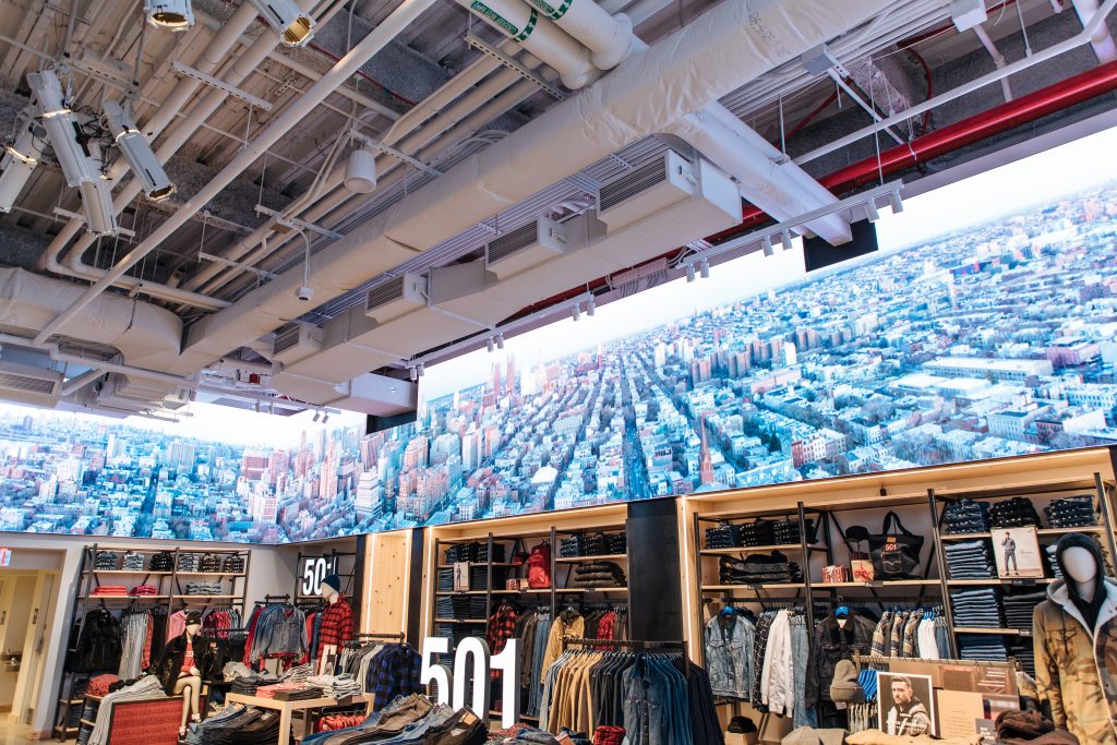 levis time square store